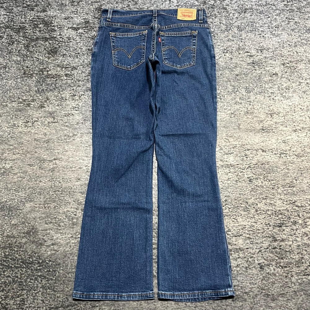 Levi's 550 Jeans Womens 6S (31x30) Blue Relaxed Bootcut Stretch Hippie Y2K 2000s